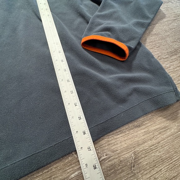 Life is Good‎ Jacket Mens Medium Gray Fleece 1/4 Zip Outdoor Lounge Sweatshirt - Picture 5 of 7